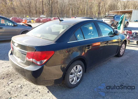 2012 Chevrolet Cruze Ls z USA, uszkodzony, nr VIN 1G1PD5SH8C7124556